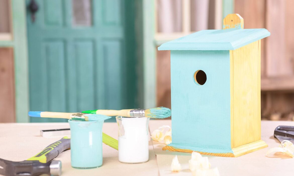 DIY Embroidered Wooden Box